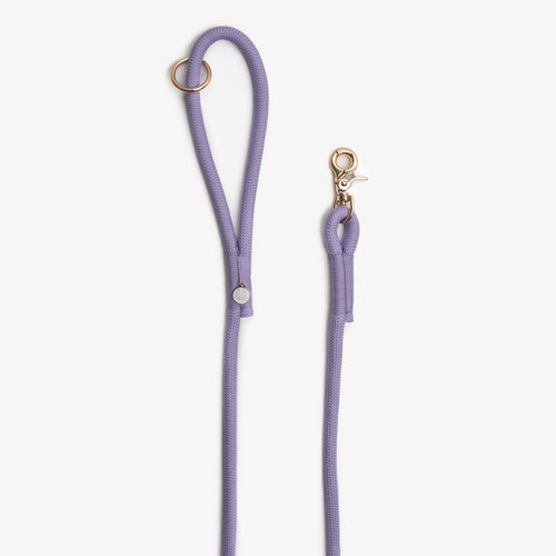 'Lavender' - Braided Rope Leash