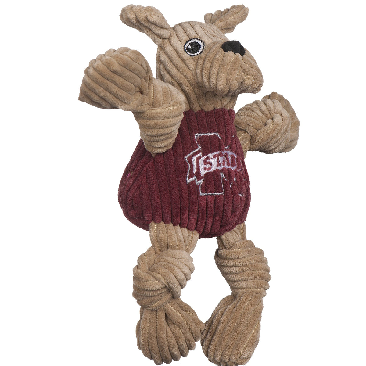 NCAA Mississippi State University, Bully the Bulldog Knottie® Plush Dog Toy