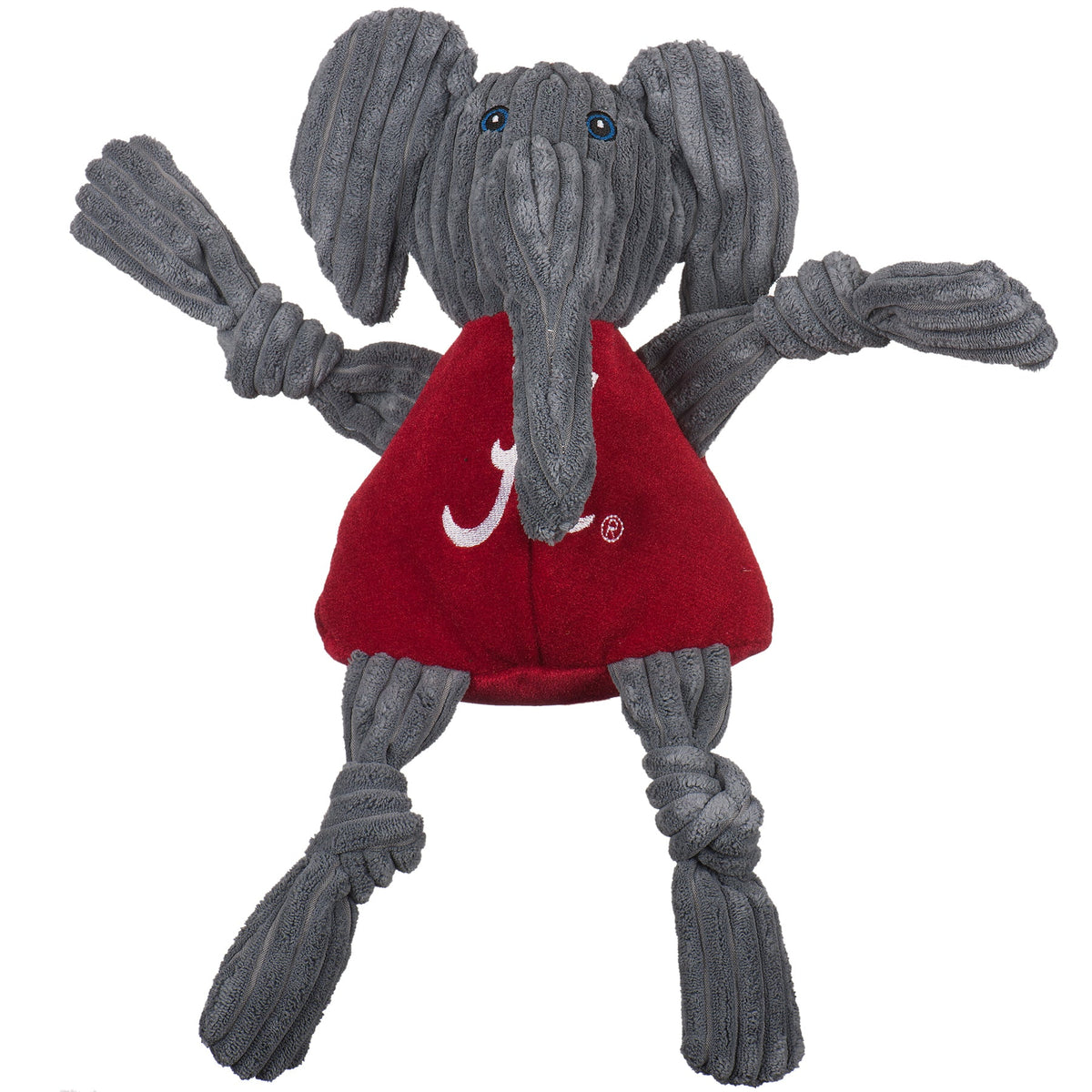 NCAA University of Alabama, Big Al Mascot Knottie® Plush Dog Toy