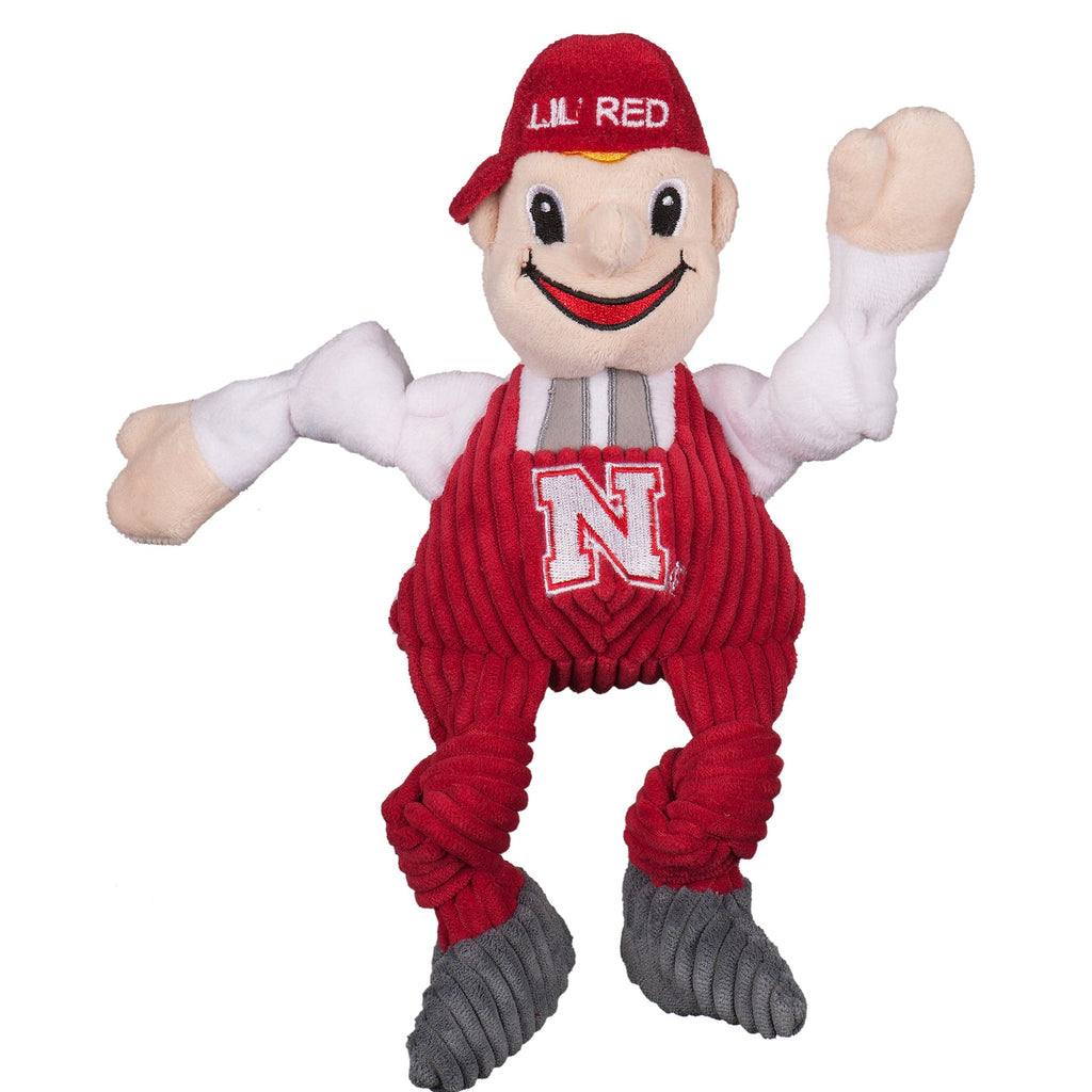 NCAA University of Nebraska, Lil Red Knottie® Plush Dog Toy