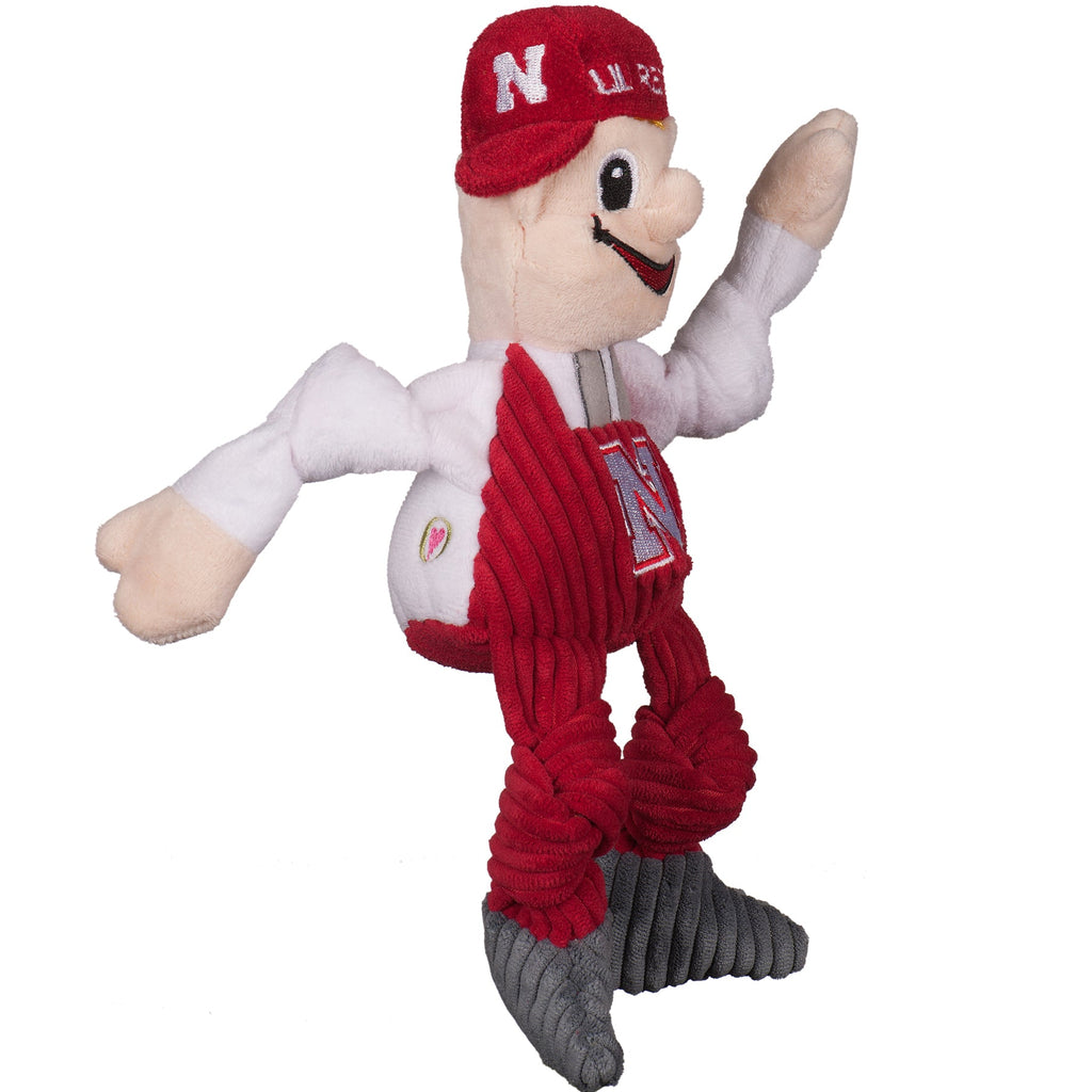 NCAA University of Nebraska, Lil Red Knottie® Plush Dog Toy
