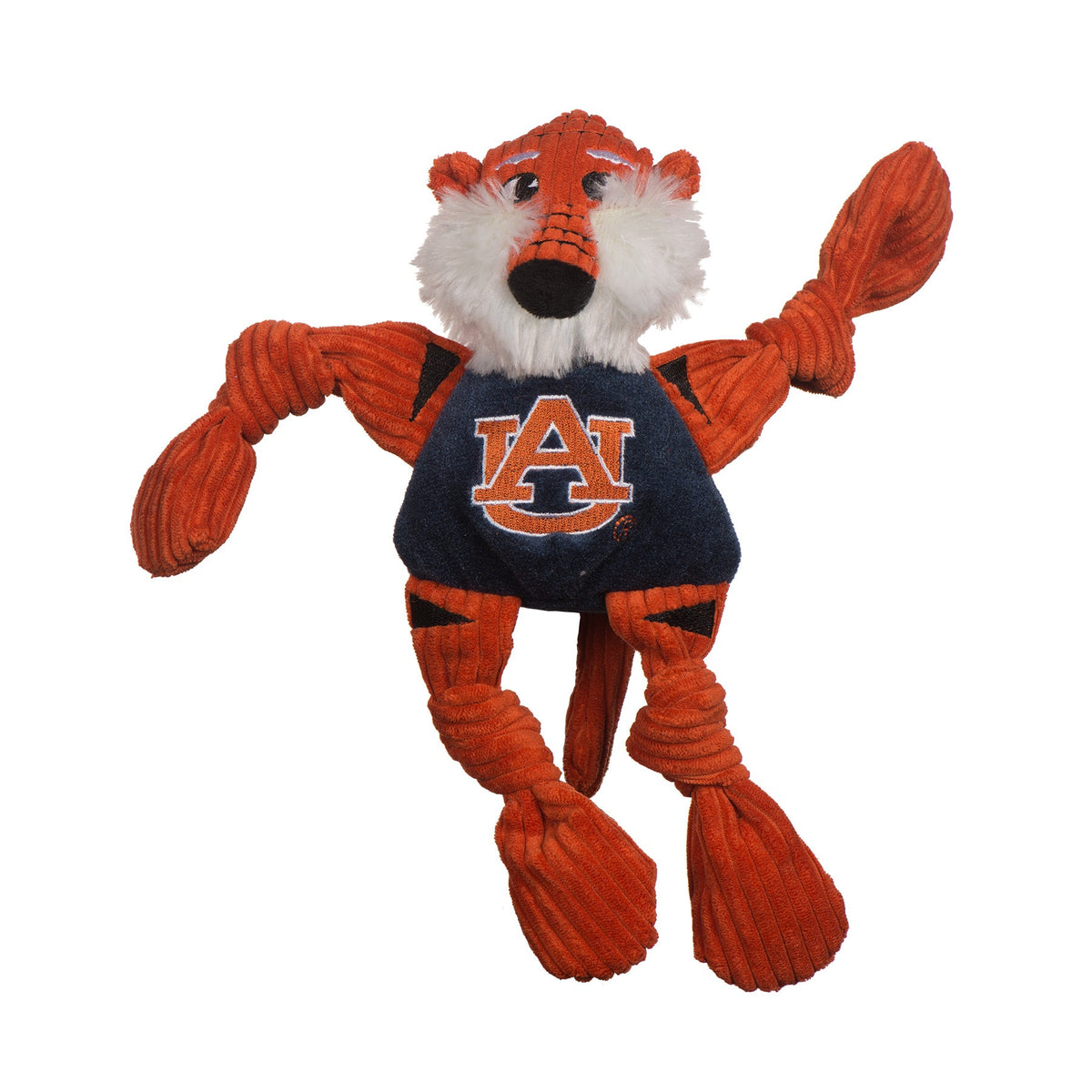 NCAA Auburn University, Aubie the Tiger Knottie® Plush Dog Toy