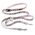 Dog Coupler Leash for Two Dogs, Belted, 1'' Width
