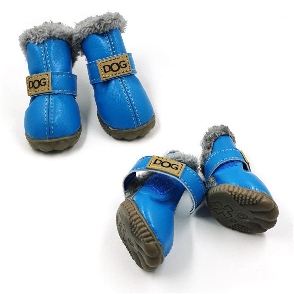 Dog Australia Waterproof Fleece-Lined Warm Dog Snow Boots