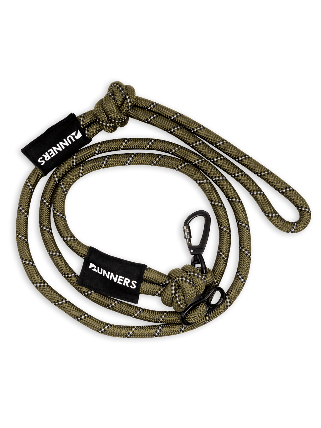 Army Green Running Hands-Free Dog Leash