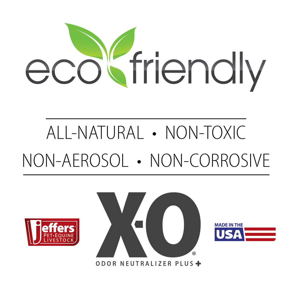 Jeffers X-O Pet Odor Neutralizer Plus + Cleaner Concentrate